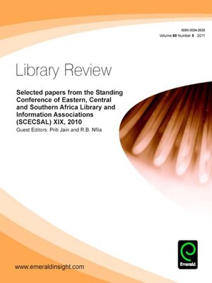 cover image of Library Review, Volume 60, Issue 5
